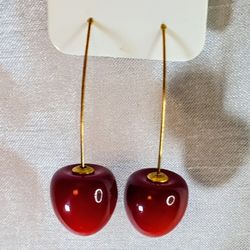 Cherry 🍒 Earrings. NWOT. 