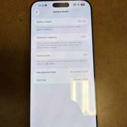 Apple iPhone 16 Pro Max 256GB 6.9" 5G Fully Unlocked, Titanium - Excellent