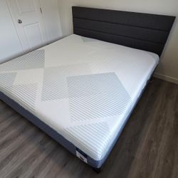 King Size Matress And Frame