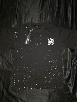 AMIRI Core Logo Shotgun Distressed T-shirt, Black, Size S, M, L & XL
