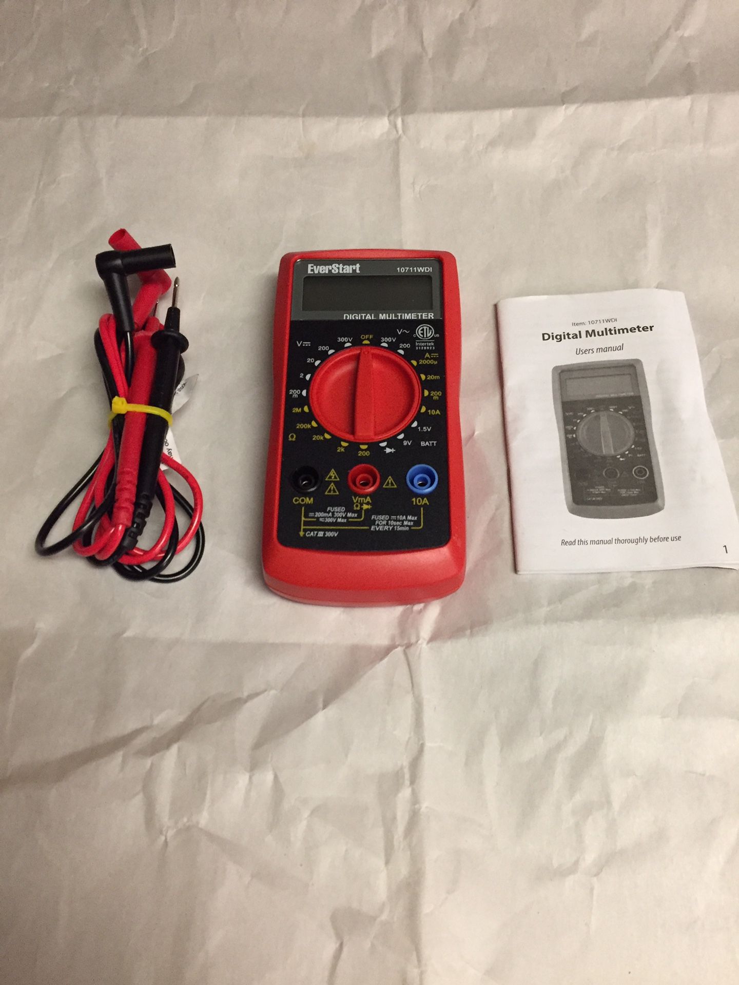 EverStart Digital Multimeter