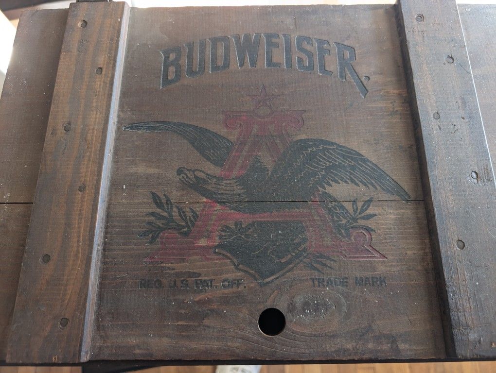 Old Budweiser Crate