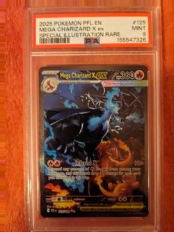 Mega Charizard X Ex PSA 9