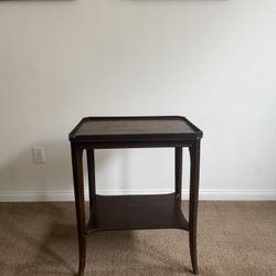Wood Vintage Side Table 