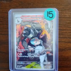 **TEAM ROCKETs HOUNDOOM** Pokemon Card 