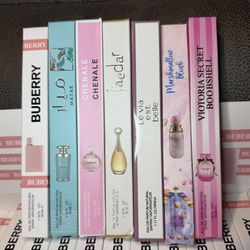 Woman Perfumes 8 Pc Travel Size ($40 All)