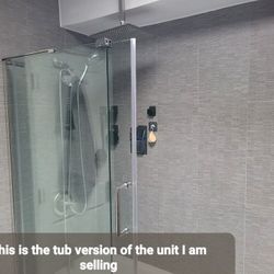 Frameless Sliding Shower Door 
