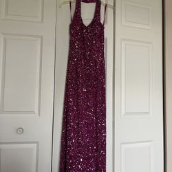 It’s A Beautiful Evening Dress In Size S The Color Is Fuchsia