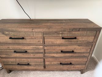 6-Drawer Wood Dresser living spaces