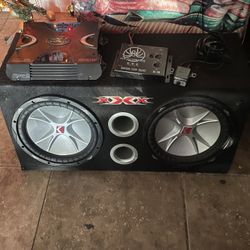2 12 Kicker Cvr With Nitro Amp And Epicenter 