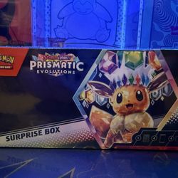 Pokemon Prismatic evolution surprise box