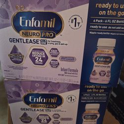 Enfamil Neuropto Gentlease 6 packs