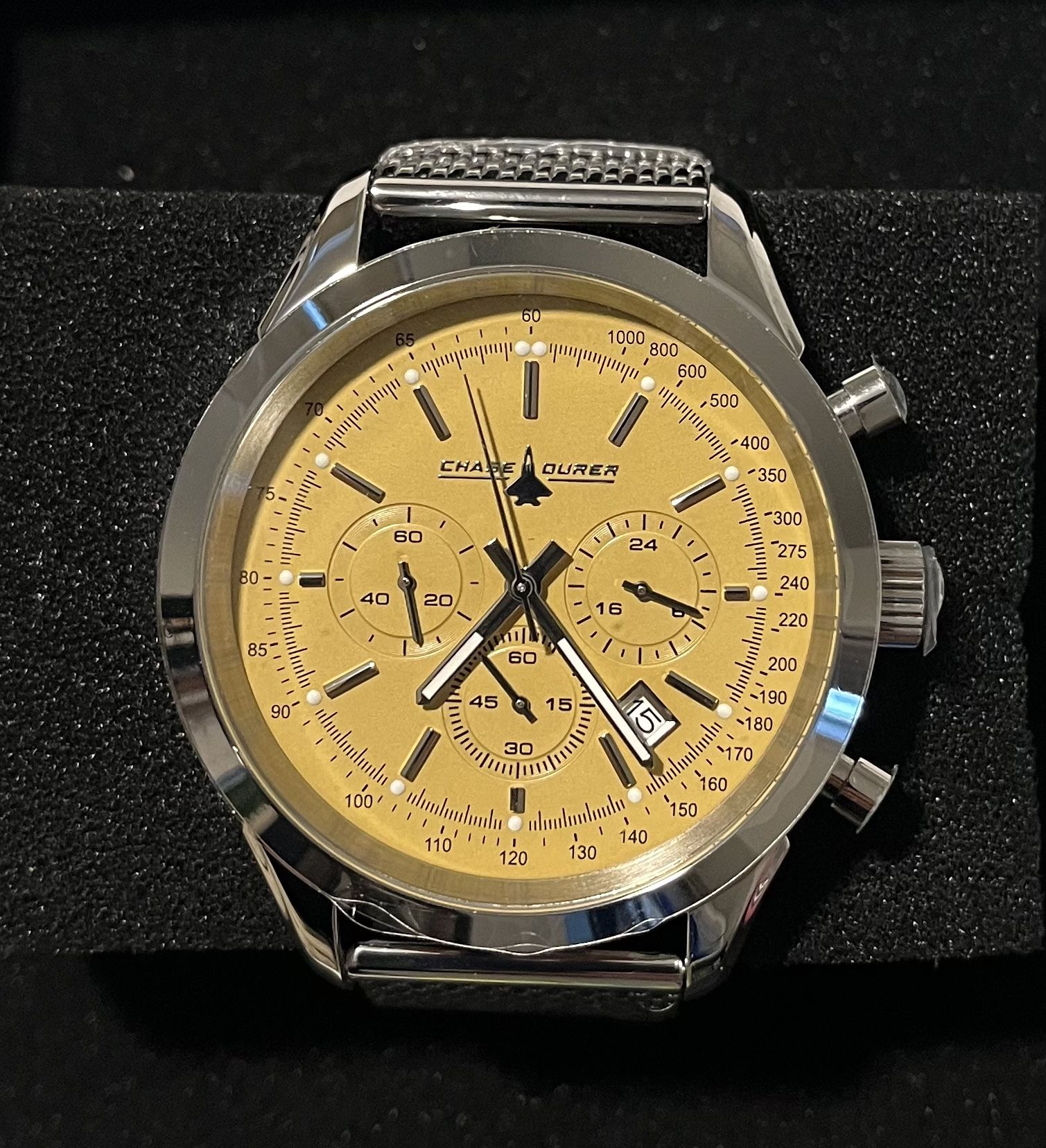🆕 Nuevo! Chase Durer Pilot Watch 42mm In Boxy
