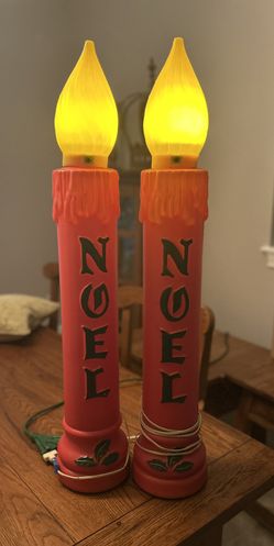 Outdoor Holiday Candles