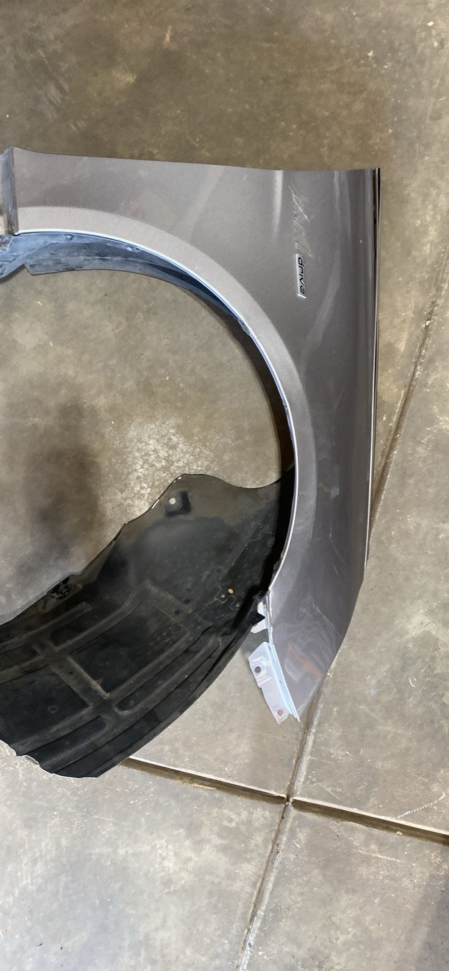 2011-2014 Hyundai Sonata Hybrid Fender Passenger with inner fender