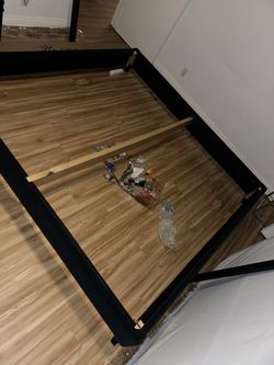 Bed frame living spaces