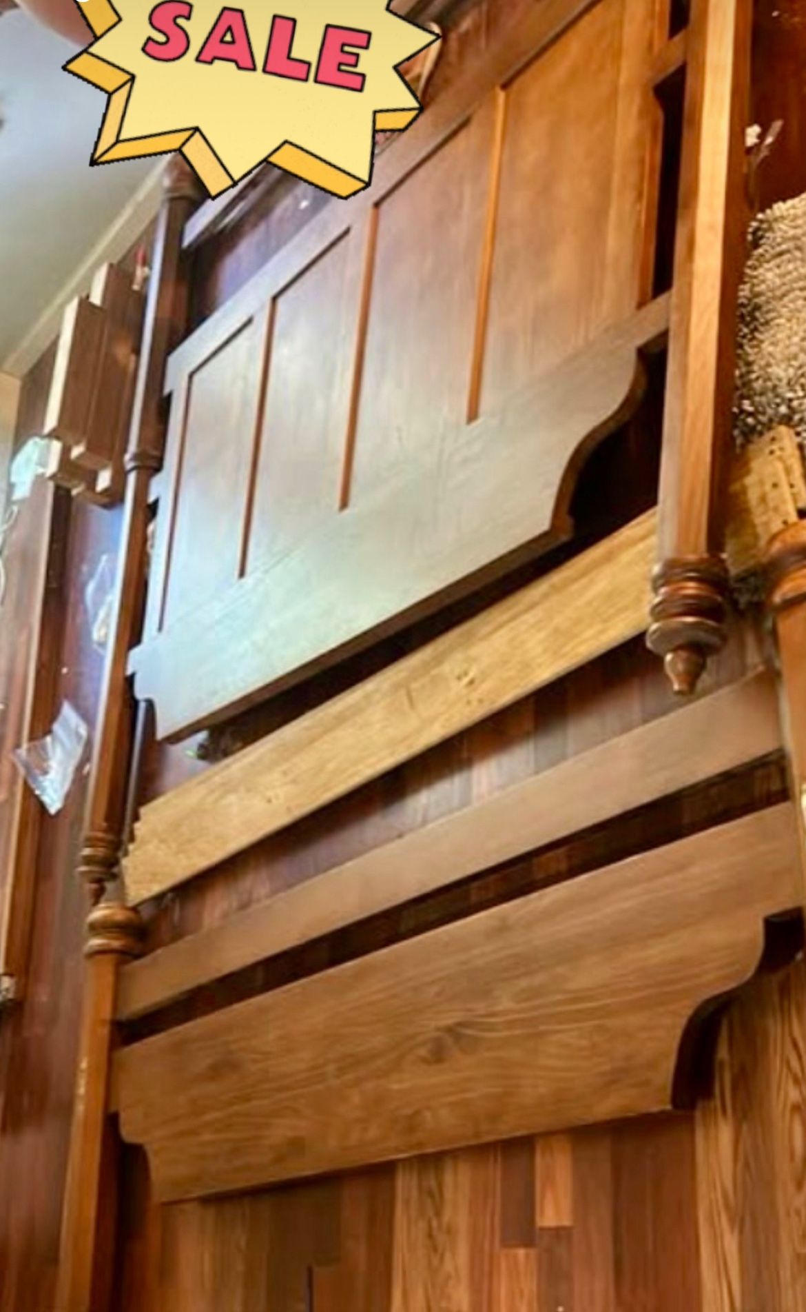 Wooden King Size Bedframe- Snellville/ Stone Mountain