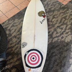 chuck dent shortboard