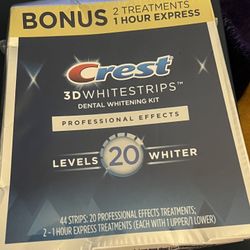 CREST WHITE STRIPS LEVEL 20
