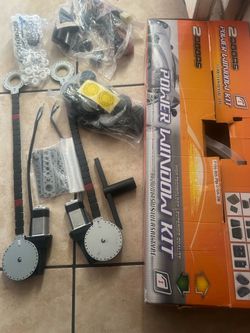 Kit power windows 2 Doors,12v universal, P106-WS-PW.O1-10A 2Wpara varios autos es nuevo