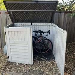 Suncast Stow-Away Horizontal Shed – Brand New Condition