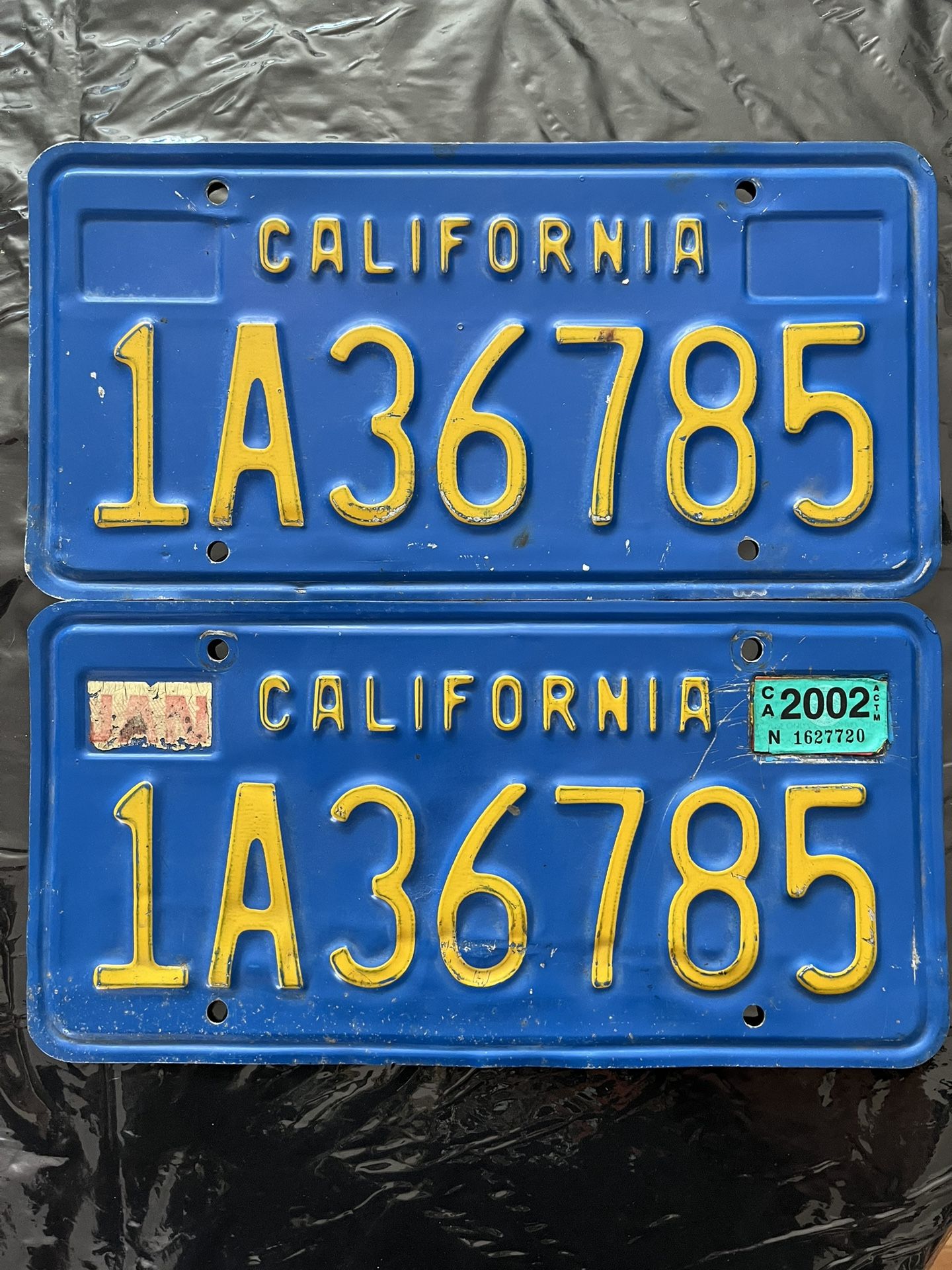 Cali License Plates