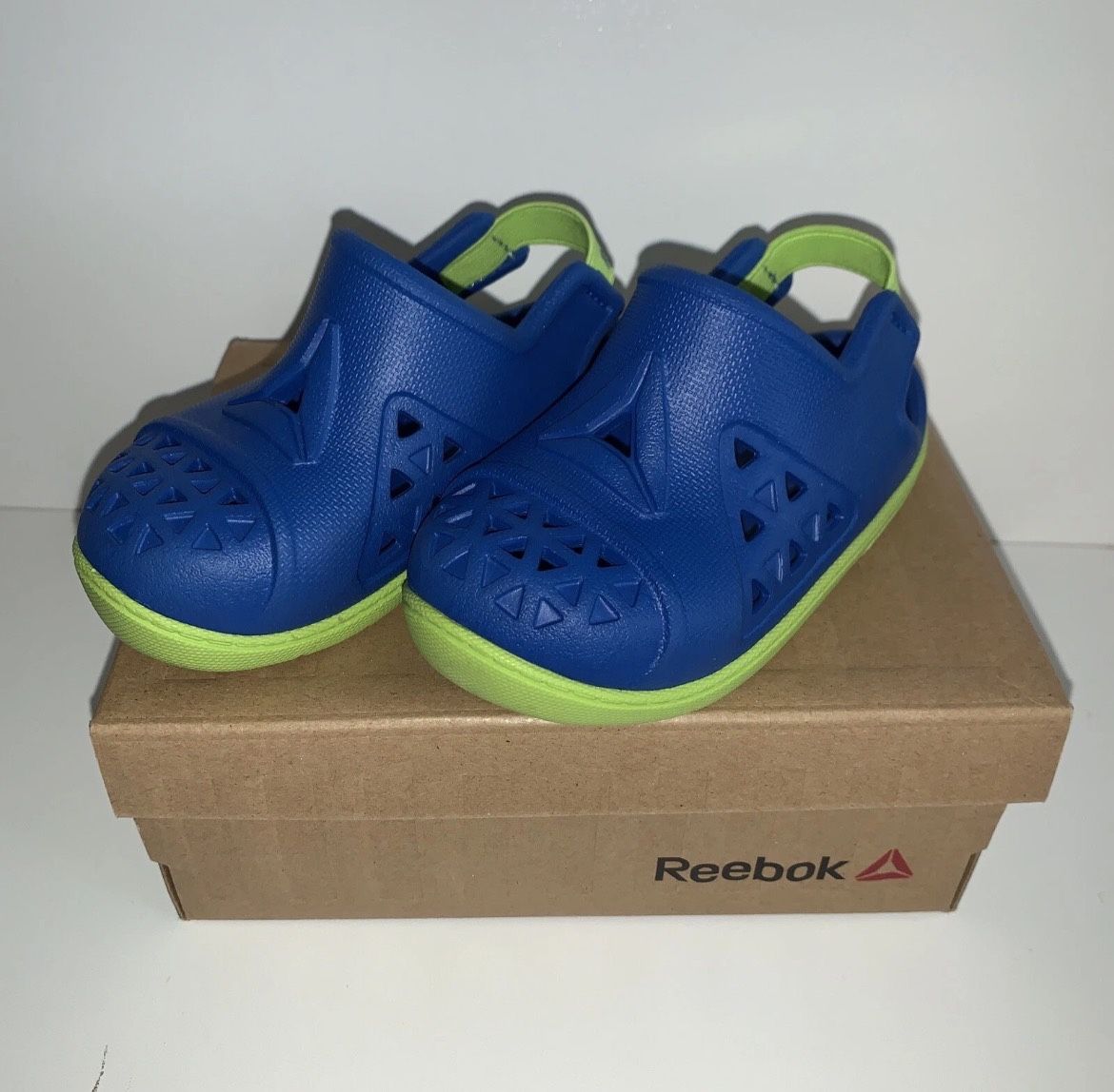 Reebok Venturedlex Splash BD3693 Blue Infants Sandals Size 4