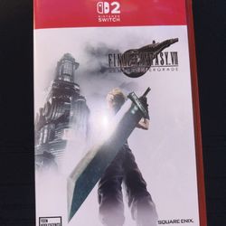 Final Fantasy 7 Remake - Switch 2 Edition (With Magic The Gathering Booster Pack (Unopened))