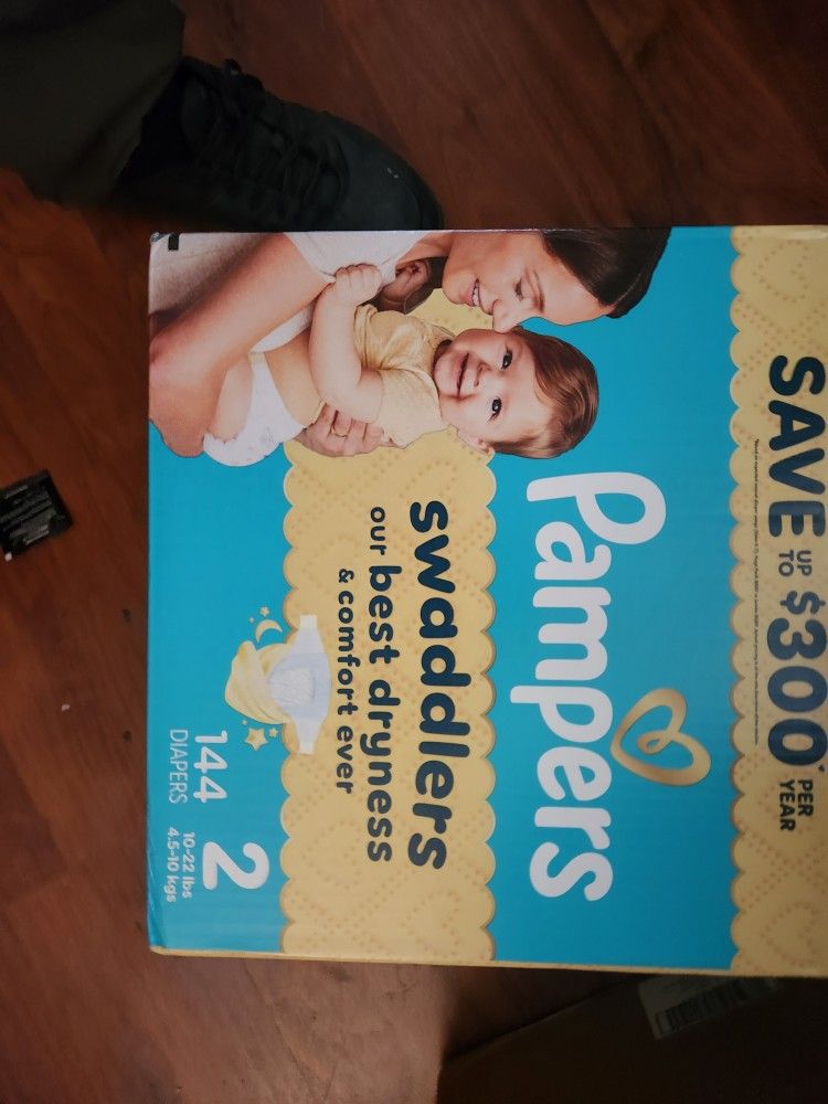 pampers swaddlers size 2
