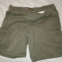 Olive green jorts
