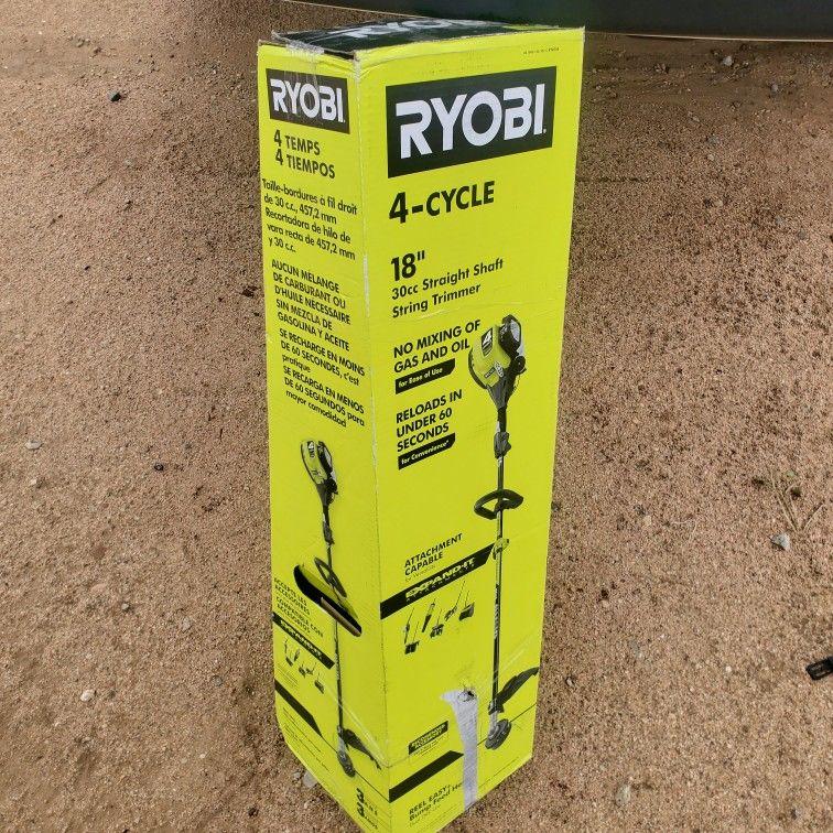 4 Cycle Ryobi String Trimmer Gas