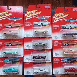 2002 Johnny Lightning (10) Legendary Bad Birds the 50's & 60's