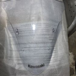 Clear Windshield for 2012-2016 Kawasaki Ninja 650  Plastic Windscreen