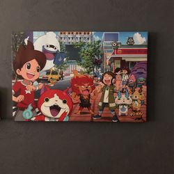 Yo-Kai 36x24 Print Always Hung Up, So In Perfect Condition
