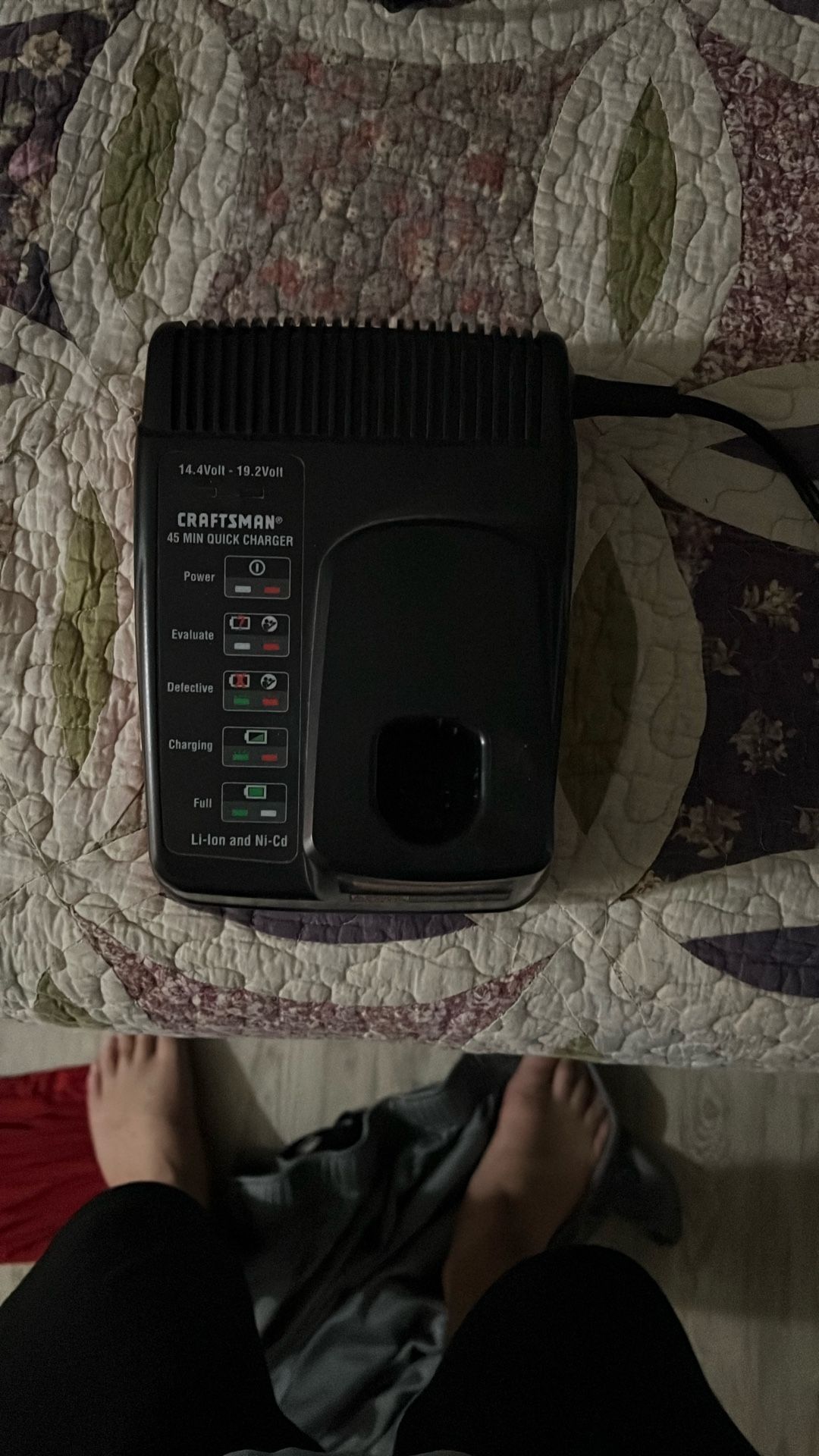 14.4-19.2 Craftsman Quick Charger