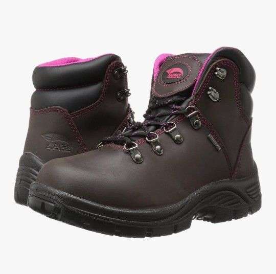 Avenger Waterproof Work boots A7675 Soft Toe Women’s Size 9W NIB