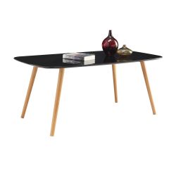 New In Box Mid-Century Style Wooden Coffee Table