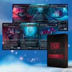 Magic the Gathering Transformers Optimus vs Megatron sealed