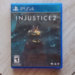 Injustice 2 PS4 (PRICE FIRM)