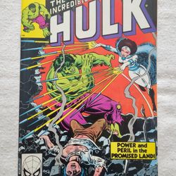 Incredible Hulk #256 Marvel 1981 - Key 1st Full App. of Sabra - High-Grade!