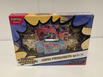 Pokemon Ascended Heroes Feraligatr Ex Box Sealed