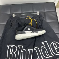 Amiri Sneakers With Rhude Shorts 