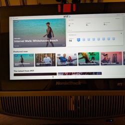 NordicTrack Folding Treadmill. Commercial 2950. Excellent Condition! Low Miles!