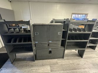 Used Adrian steel Shelves For Cargo Vans