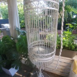 Vintage beautiful large bird cage