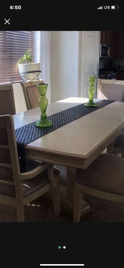 Large Beautiful With Leaf, Table Only.