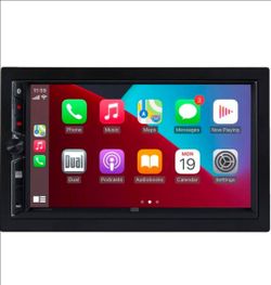 Dual Electronics Dual DCPA723W 2-DIN 7"" Apple CarPlay Android Auto Digital Multimedia Receiver