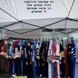 Mitchell & Ness Replica Jersey’s (All Size M)