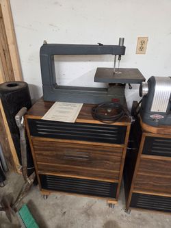 Craftsman cast Iron 24-inch Scroll Saw/Jig Saw - 1/3 Horse Power