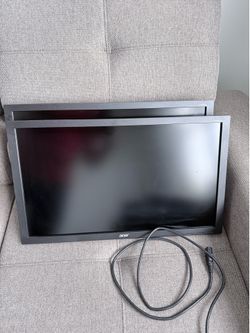 (2) 24” HDMI Acer Monitors for Sale